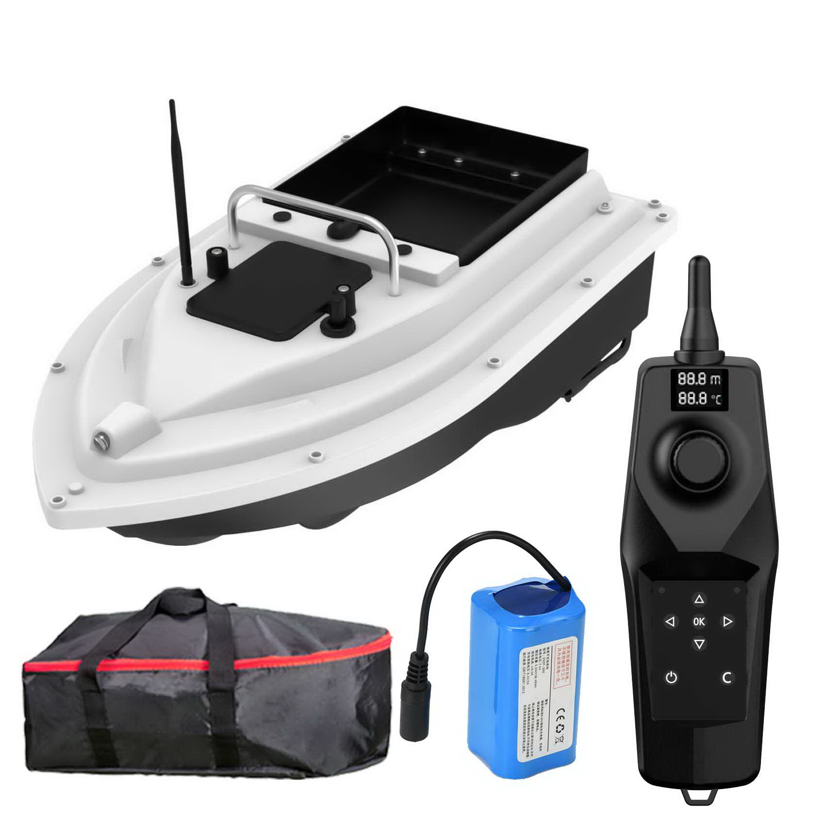 RC Fishing Bait Boat with Sona - Fishing Boat Gps のレビューと価格