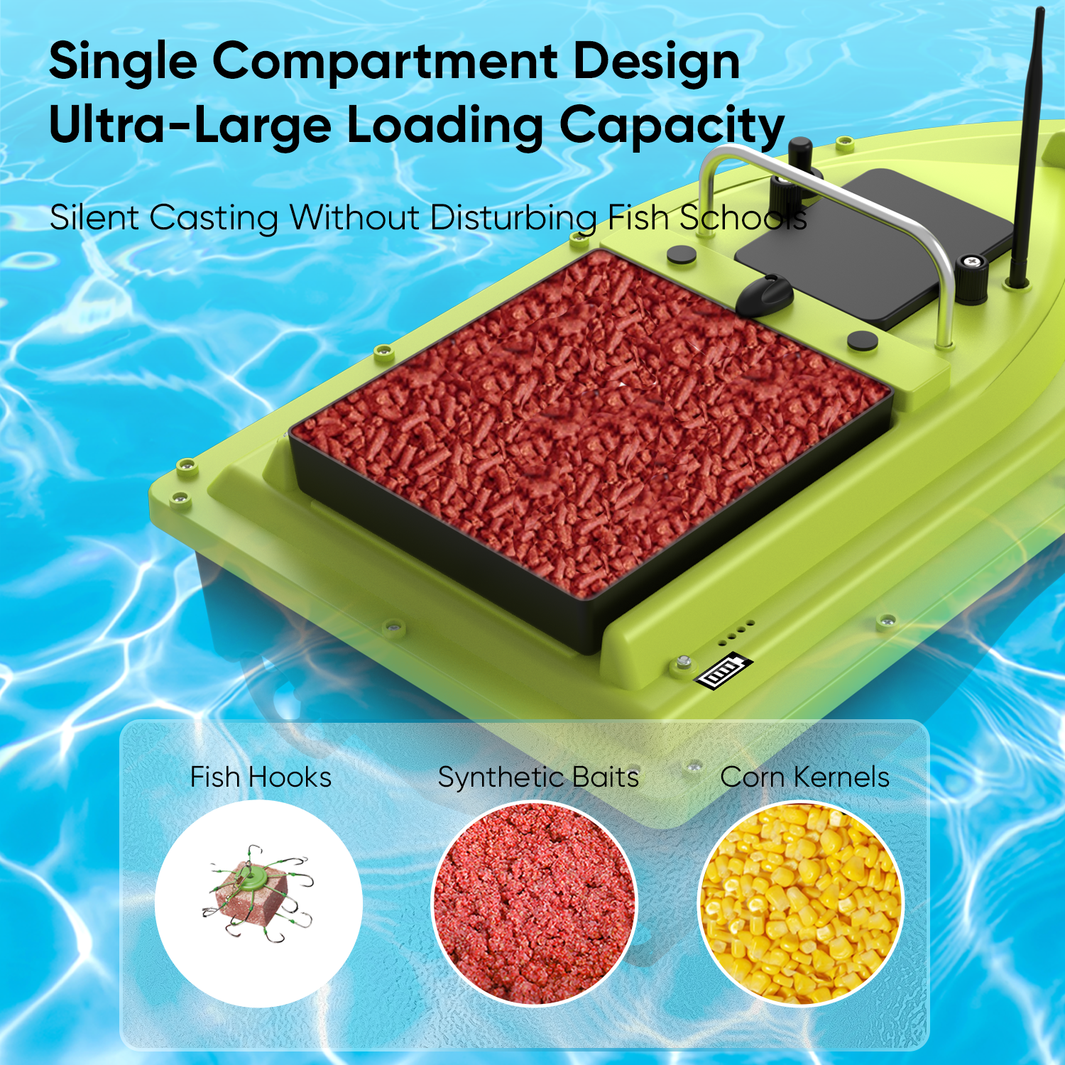 RC Fishing Bait Boat with Sona - Fishing Boat Gps のレビューと価格